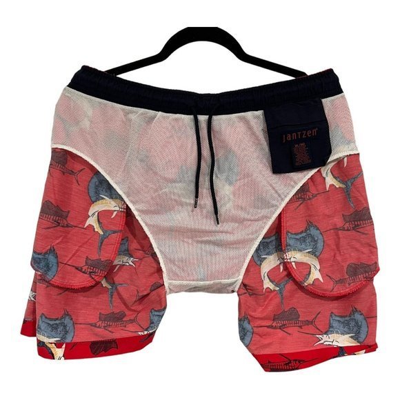 Jantzen Swim Trunk Shark‎ Prints All over Mens XL - Picture 6 of 7